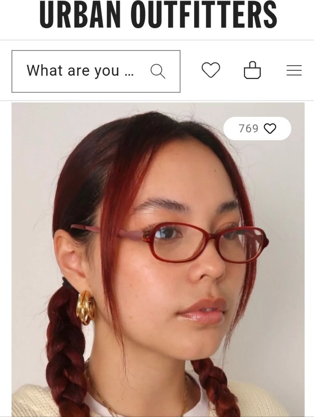 GIANT VINTAGE Cherry Pop Bayonetta Glasses